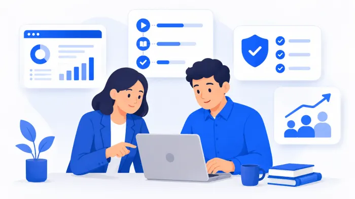 Tutor para empresas que treinam funcionários